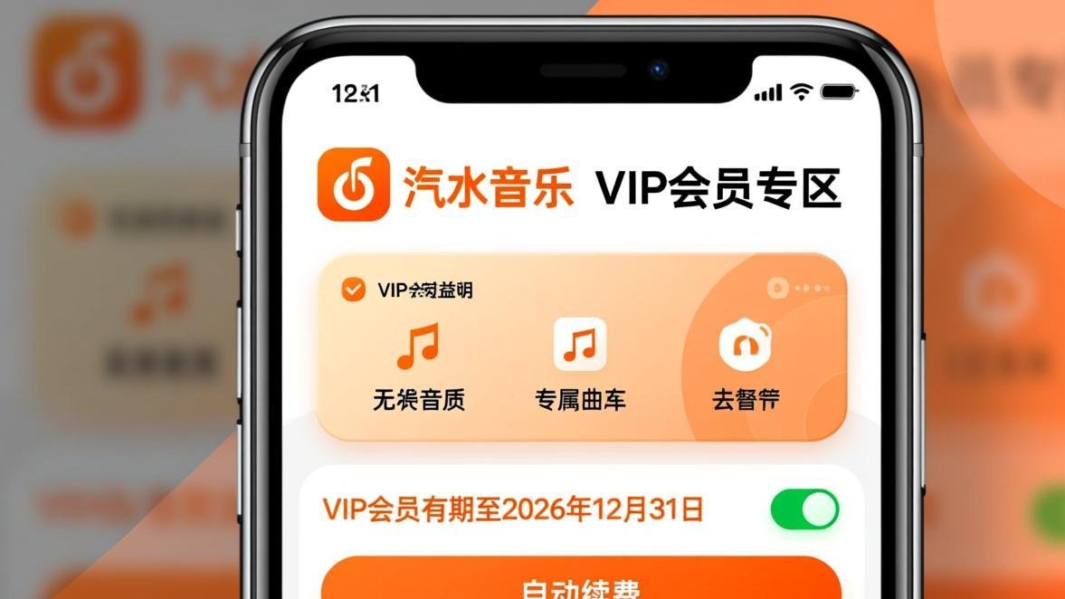 汽水音乐自动续费怎么关闭？2026年苹果安卓抖音三端完整教程